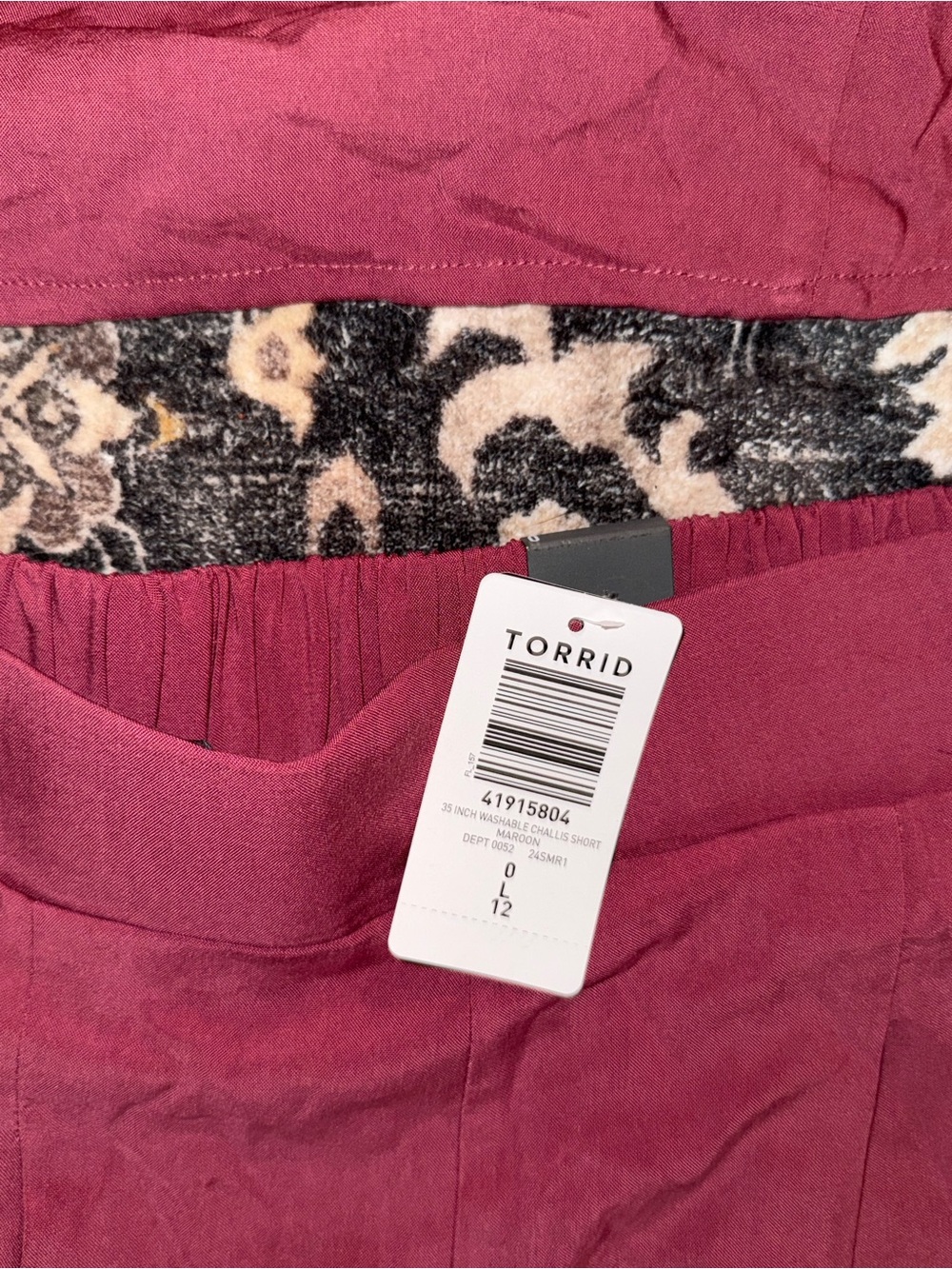 Torrid Mauve Ruffled Strap Tank & Short Set - Picture 3 of 3